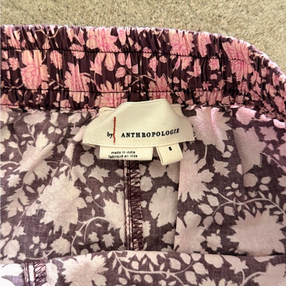 Floral Lace Trim Sleep Shorts - Anthropologie - Picture 3 of 3